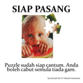 Puzzle Custom Saiz A5 (20 pcs) | 14.5 x 20cm | Gambar Sendiri | Custom Made