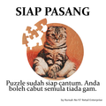 Puzzle Custom Saiz CIRCLE (42 pcs) | 20 x 20cm | Gambar Sendiri | Custom Made