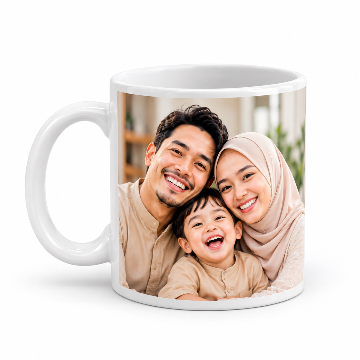 Mug Custom Gambar Sendiri | Cawan Custom Photo Personalized | Hadiah Birthday Anniversary Hari Guru Ibu Bapa Couple BFF