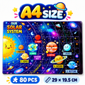 Puzzle Planet Solar System Kid Education Jigsaw Puzzle Mainan Kanak-Kanak – Aktiviti Pembelajaran Sains Sekolah